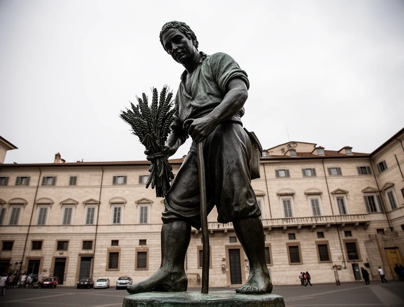 Statua in bronzo, Matera